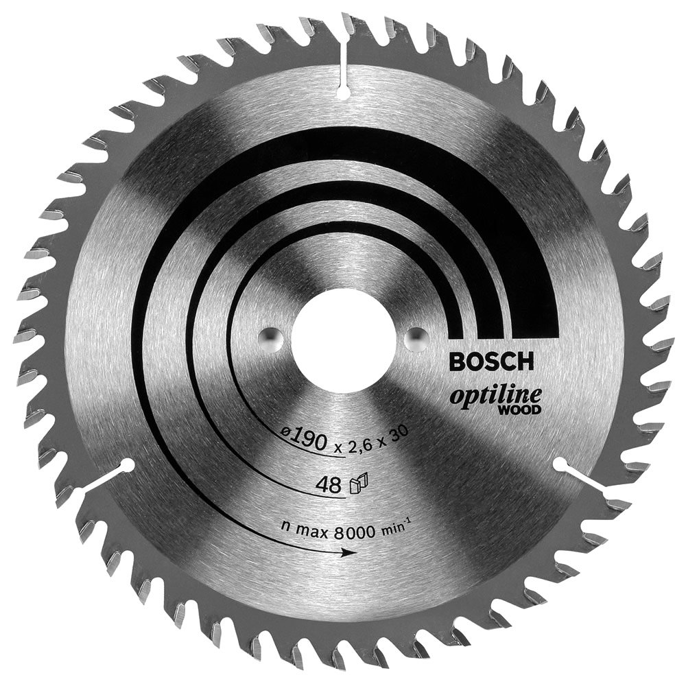 Bosch Circular Optiline Wood 190x30 48D 190 mm