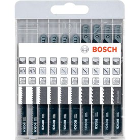 Bosch Jigsaw Blade Kit Wood 10 Units