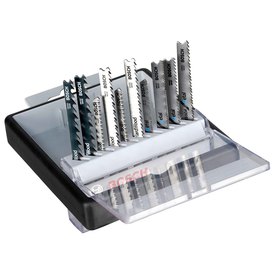 Bosch RobustLine Jigsaw Blade Set Wood And Metal 10 Units