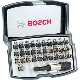 Bosch Set Di Punte Per Cacciaviti Professionalei 32 Pezzi