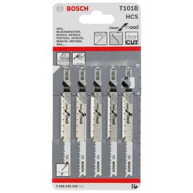 Bosch 5 Decoupeerzaagbladen T 101 B