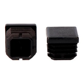 Oem Square Inner End Cap With Fin 35x35 mm