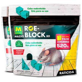Masso Roe-Block 231535 Rattengift 520g