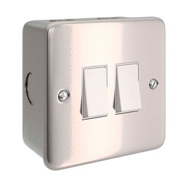 Creative cables CTBOX-2SW Wall Box 2 Switches