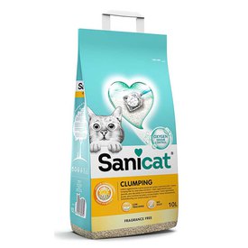 Sanicat Unscented Clumping Binder Bentonite Cat Litter 10L