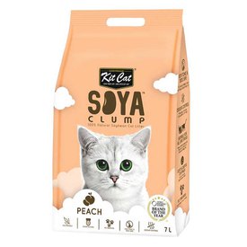 Kitcat Arena Biodegradable SoyaClump Soybeen Eco Litter Peach 7L