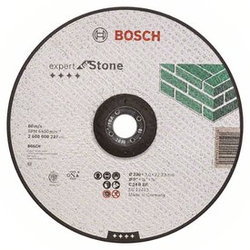 Bosch Côncavo Expert 230x3 mm Pedra Corte Disco