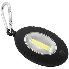 Hepoluz Cob 3W With Carabiner Rechargeable LED Flashlight