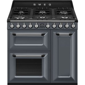 Smeg Victoria TR93GR 90cm Natural Gas Kitchen Stove 6 Burner With 3 Ovens