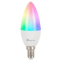 NGS Lampadina RGB LED Gleam 514C Smart