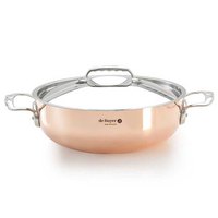 de-buyer-prima-matera-copper-steel-curved-28-cm-saucepan