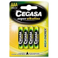 Cegasa 1x4 Super Baterie Alkaliczne AAA