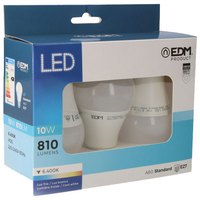 edm-led-bulb-e27-10w-810-lumens-6400k-3-units