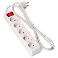 edm-power-strip-with-switch-5-sockets-3-m-3x1.5-mm