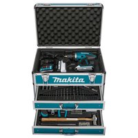 Makita DF457DWEX6 Toolbox With 102 Pieces