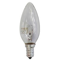 Bellight Industrial Candle Light Bulb E14 60W 660 Lumens 2800K