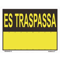 normaluz-es-trespassa-sign-45x70-cm