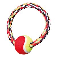 trixie-anneau-de-corde-avec-balle-de-tennis