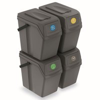 prosperplast-sortibox-recyclingbehalter-mit-griff-100l-4-einheiten