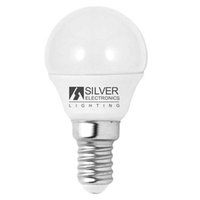 silver-sanz-eco-1962214-e14-5w-436-lumens-3000k-spherical-led-bulb
