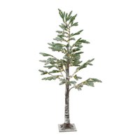 Everlands 210 cm Pine Micro LED Snowy Effect