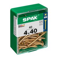 spax-yellox-4.0x40-mm-eben-kopf-holz-mutter-40-einheiten