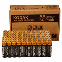 Kodak Pile Alcaline XTRALIFE AA 60 Unités