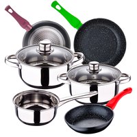San ignacio Cassel 18/22/26 cm PK3703 Cookware Set 5 Pieces With Set Pans