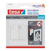 Tesa 47278 Adhesive Hook Hanger 0.5kg
