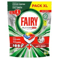 Fairy Platinum Plus Limón Dishwasher Capsules 34 Units