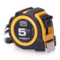 Koma tools 5 mx25 mm ABS Compact Measuring Tape
