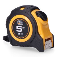 Koma tools 5 mx25 mm ABS Magnet Measuring Tape