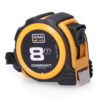 Koma tools 8 mx25 mm ABS Compact Measuring Tape