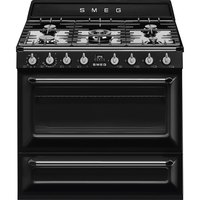 smeg-victoria-tr90bl2-90cm-natural-gas-kitchen-with-oven-5-burners