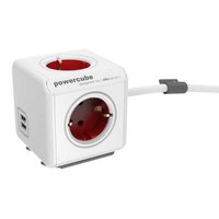 Allocacoc Multiprise 2402RD/FREUPC Powercube Extended Usb