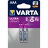 Varta Ultra Lithium Micro AAA LR03 Batteries