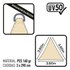 Aktive Triangular Shade Awning 360x360x360 cm UV50 Protection